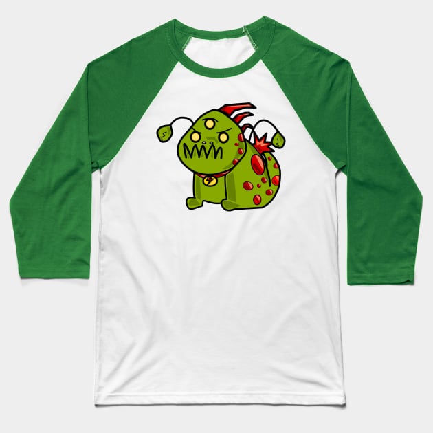 Awesomenauts - Cartoon Gnaw Baseball T-Shirt by Cactus Sands